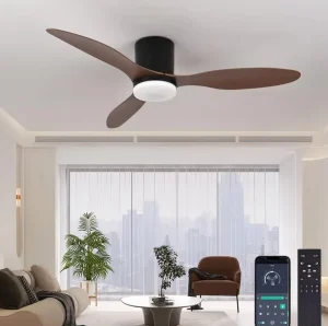 25 42 52 Ceiling Fan with LED Light Kit and Remote Control