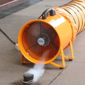 250mm 10″ Portable Axial Ventilating Blower Fan Electric OEM Industrial Air Ventilation Flow Fan