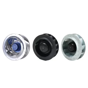 250mm EC 230V Plastic Steel Backward Centrifugal Blower Fan High Pressure EC Centrifugal Fans