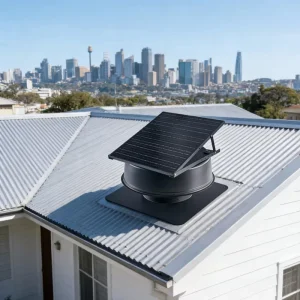 25W Solar Powered Roof Ventilation Fan with DC Brushless Motor Ball Bearing OEM Customizable Attic Ventilator