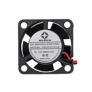 25X25X10MM Industrial DC Cooling Fan Axial Fan Ball Bearing for Communication Cabinet Electronic Control System