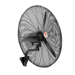 26 Inch Electric Digital Industrial Wall Fan with Oscillation Remote Control High Velocity Cooling Fan for Household & Hotel Use