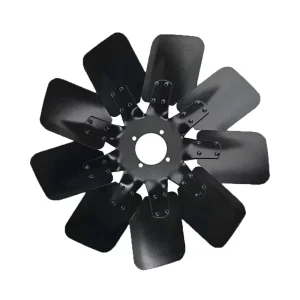277800A1 9 Blades Engine Cooling Fan Fits Backhoe Loader 580N 580SN 580SL 580M 590SN 590SL Radiator Spare Parts
