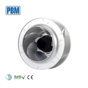 280mm 3300RPM Backward Curved Centrifugal Fan with Metal Impeller