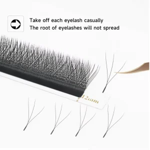 2D 3D 4D 5D 6D 7D 8D 9D YY W Lashes Premade Fans Natural Individual Yy W Lashes Extensions Trays Eyelashes Extensions