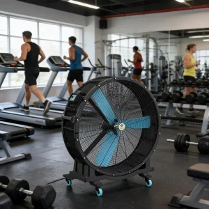 2m Large Standing Fan Warehouse Portable Industrial Fan Stand HVLS Air Blower Ventilation Cooling Industrial Standing Fan
