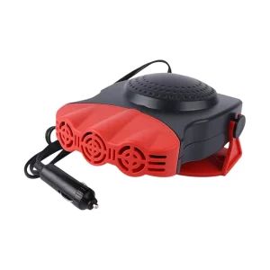 3 Head 150W Red Car Heater Winter Portable Electric Heating Fan Fast Heating 12V Low Noise Car Windshield Defroster Anti fog Car