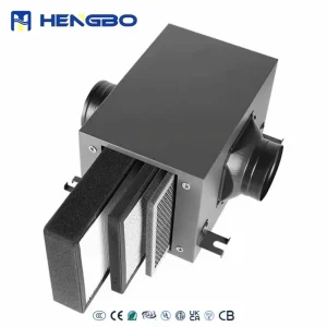 3 Layer Filter Metal Air Filter Box Real High Efficiency Activated Carbon PM2.5 Indoor Air Purifier Exhaust Fan Filter HEPA H13
