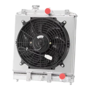 3-Row Radiator + Shroud Fan for Honda Civic D15 D16 EK EG 92-00 Acura Integra MT
