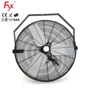 30 Inch Industrial Wall Fan Heavy Duty Metal Portable Wall Mount Fan Commercial Warehouse Ventilation Fan