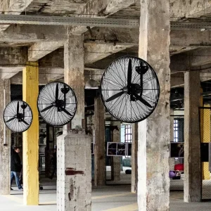 30 Inch Wall-Mounted Industrial Metal Ventilation Fan 10200 CFM for Household Use