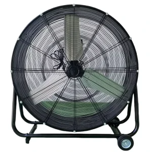 30” Portable Quiet Heavy Duty Garage Cool Air Shop Warehouse Industrial Blower Drum Fan 11220V