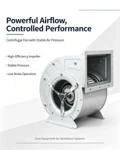 300mm Centrifugal Fan 3.5KW Air Conditioning Fan