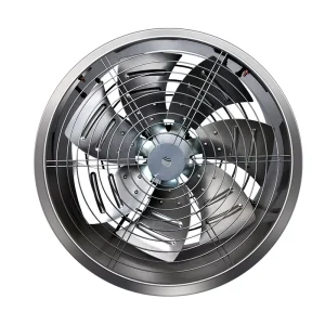 304 Stainless Steel Anti-Corrosion Axial Flow Fan for Chemical Food Plant Ventilation OEM ODM