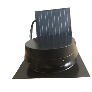 30W Solar Attic Fan Max 1853 CFM Brushless DC Motor Remote Solar Panel for Maximum Sunlight Remove Excess Heat