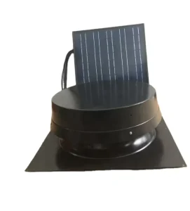 30W Solar Attic Fan Roof Mounted Ventilator Custom Brushless DC Motor Max 1853CFM for Residential Home Garage Shed Ventilation