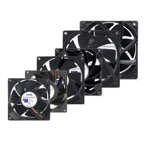 30mm 40mm 60mm 70mm 80mm 120mm Bldc 5v 12v 24v Fan Silent Axial Flow Micro Fan for OEM ODM Plastic Blades Axial Fan
