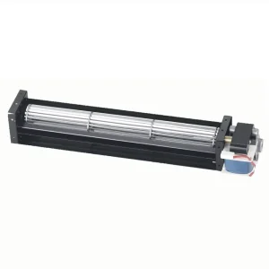 30mm AC Cross Flow Fan 110V/220V Low Noise Blower with Dual Ball Bearing and Aluminum Alloy Construction