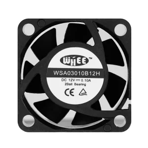 30x30x10mm 3010 12V DC Axial Cooling Fan High Speed Dual Ball Bearing Custom OEM for Routers, Set-Top Boxes and Embedded Systems