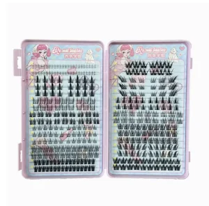 32 Rows Cluster Lash Book Natural Dense Mix Lashes DIY Salon Dropshipping CPNP CPSR MSDS Certified