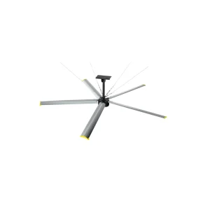 320 Series 1.1kW PMSM HVLS Fan 5.0m 5.5m Large Industrial Ceiling Fan for Heavy Industry Factory