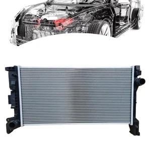 32224829 Auto Parts Cooling System Aluminum Cooling Radiator Coolant Cooler Capacitor for XC90