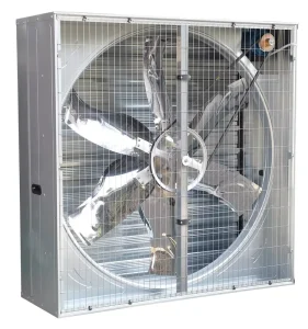 32Inch 60Inch 220V 380V Stainless Steel Greenhouse Ventilation Axial Wall Mounted Airflow Exhaust Fan 20000CMH 600RPM