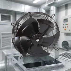 350mm AC External Rotor Motor Fan Low Noise Axial Flow Ventilator for HVAC Systems