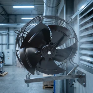 350mm Axial Flow Fan Rapid Cooling and Smoke Exhaust for Industrial Use