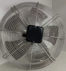 350mm Axial Flow Ventilation Fan 220V 230W 50Hz Aluminum-Magnesium Alloy Sickle-Shaped Blades