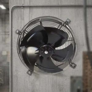 350mm Industrial Axial Ventilate Fan Low Noise Wall Mounted Exhaust Fan 14 Inch