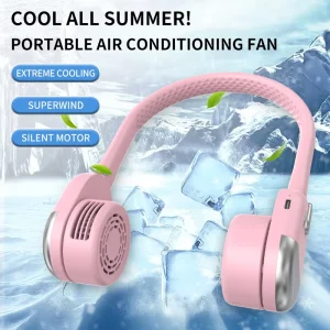 360 Degree Angle Adjustment Three Speed Wind Speed Electric Battery Powered Outdoor Rechargeable USB Hand Fan
