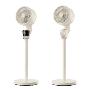 360 Degree Oscillation Ventilador Pedestal Fans Quiet Air Circulation Electric Remote Control Standing Fan with AI Voice Control