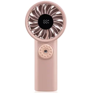 3600 MAh Battery Powered Mini HandHeld Fan 100 Level Wind Speed Folding Fans Hand Held Custom logo