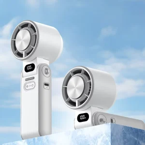 3600mAh Rechargeable Cooling Hand Fan Cooler Portable Electric High Speed Outdoor Mini Air Cooling Fan