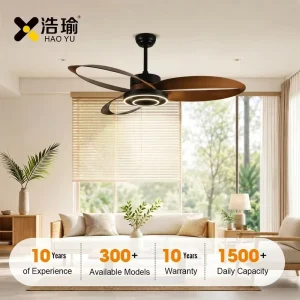 #3620 Contemporary 3 52 Inch LED 6 Speed Dimmable Ceiling Fans Remote Control Optional Smart Control All Copper Silent DC Motor