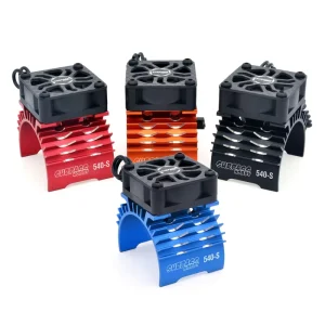 36mm Brushless Single Fan Motor Aluminum Radiator 8.4V 28000RPM High Safety RC Toys Metal Material