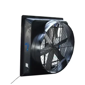 38 Inch Industrial Exhaust Fan with High Velocity EC Motor Ball Bearing for Efficient Heat Removal