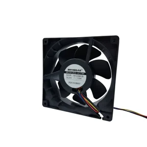 3800RPM High RPM 12038 DC Axial Fan Big Airflow OEM ODM Electric 12 48V for New Energy EV On board Charger Cooling