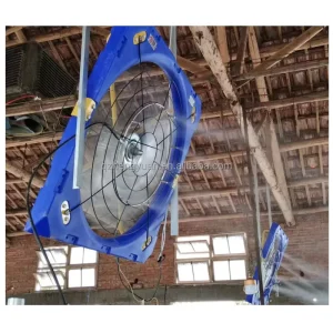 380V Cattle Cow House Ceiling Mounted Stainless Steel Centrifugal Fans