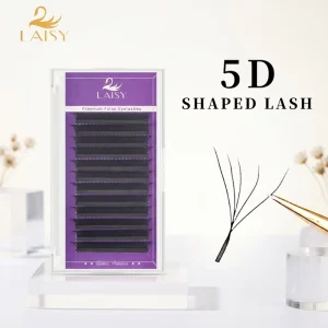 3D 4D 5D Natural Black Easy Fan Volume Grafting Lashes for Eyelash Extensions
