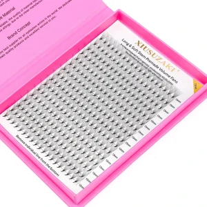 3D 6D 8D 10D Silk Promade Volume Eyelash Mink PBT Fiber False Cluster Lash Extensions Premade Fan Lash Extension