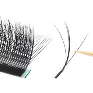 3D Fairy W Shaped Lashes Extensions Private Label Soft 0.07mm YY Eye Lash 3W Wispy Eyelash Extension