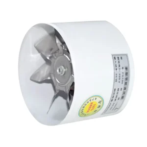 4 6 8 10 12” High Speed Booster Air Cooling Ventilator Metal Pipe Vent Inline Duct Blower Ventilation Exhaust Intake Fan