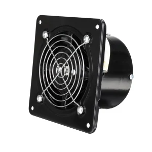4 6 8 10 12 Inch Iron Pipe Square Wall-Mounted Bathroom and Kitchen Ventilation Exhaust Fan