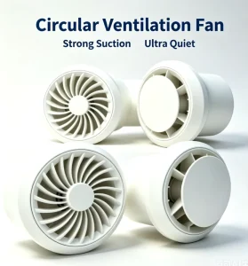 4/6-inch Round Exhaust Fan for Bathroom Window