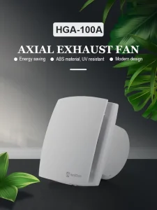 4″ BATHROOM EXHAUST FAN CEILING & WALL MOUNTED