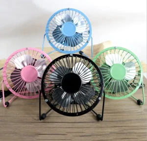 4 Inch Desk Usb Fan Portable Flexible Electrical Usb Mini Fan