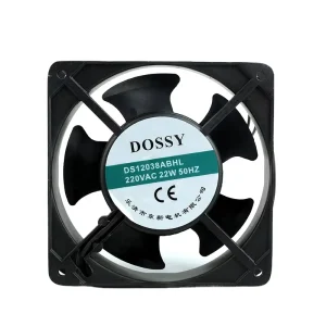 4 Inch Low Noise Air Conditioner Fan Ball Bearing AC Powerful Fan for Cooling Systems