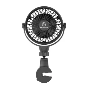 4 Inch Mini Portable Rechargeable 2000mAh Adjustable Four Speeds Setting Outdoor Car Backseat Fan